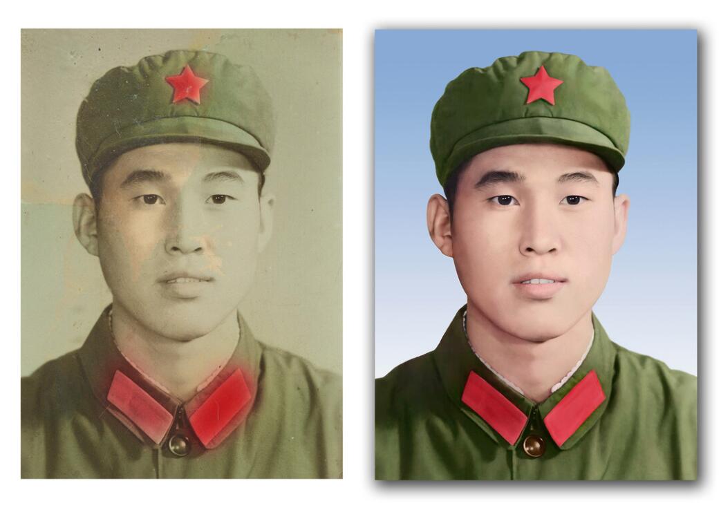 舟山破损照片修复-18